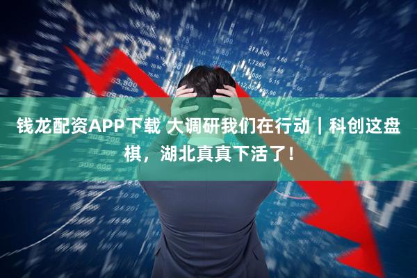 钱龙配资APP下载 大调研我们在行动｜科创这盘棋，湖北真真下活了！